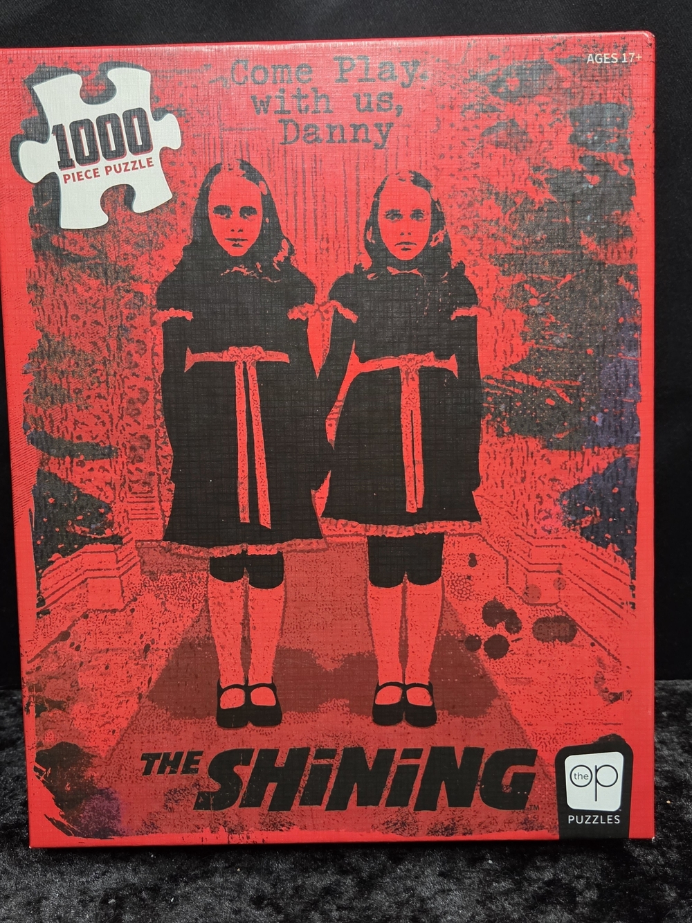 THE SHINING COME PLAY WITH US DANNY TWINS 1000 PIECE JIGSAW PUZZLE Complete